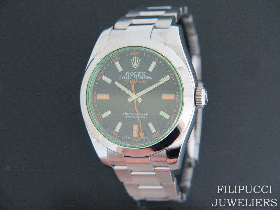 Rolex Milgauss GV Black Dial 116400GV (1)