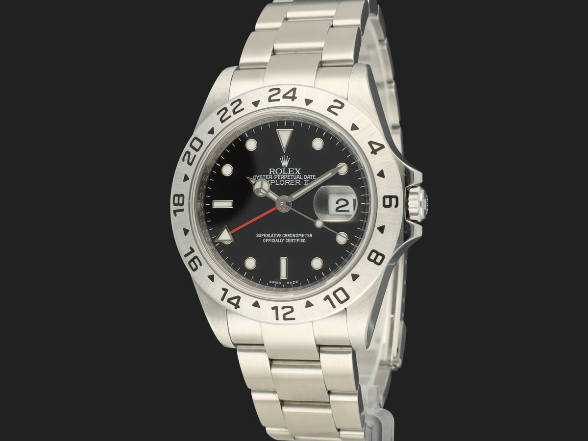 Rolex Explorer II Black Dial 16570