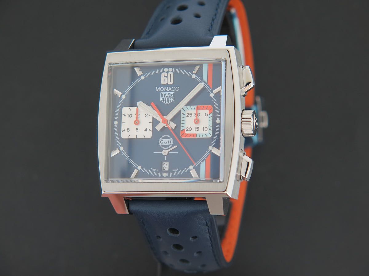 Tag Heuer Monaco Gulf Special Edition CBL2115.FC6494 NEW (1)