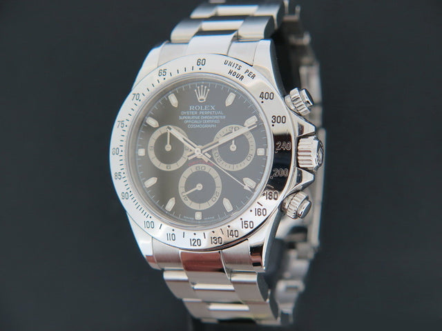 Rolex Daytona Black Dial D-Serial