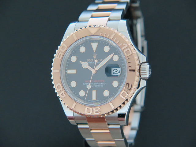 Rolex Yacht-Master Everosegold/Steel Black Dial