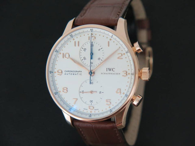 IWC Portugieser Chrono Rose Gold