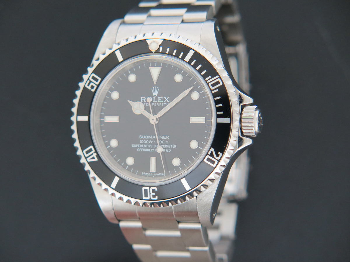 Rolex Submariner No Date 14060M Rehaut "4-liner"  (1)