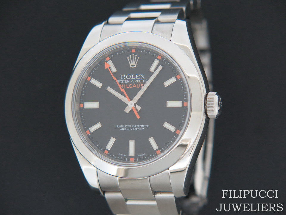Rolex Milgauss 116400  Black Dial  (1)