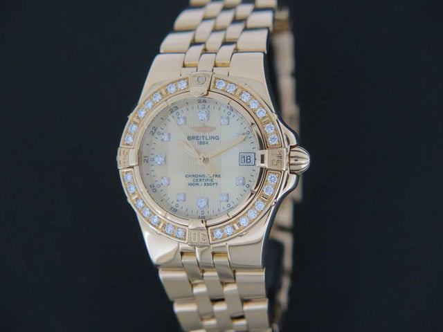 Breitling Breitling Starliner diamonds Yellowgold