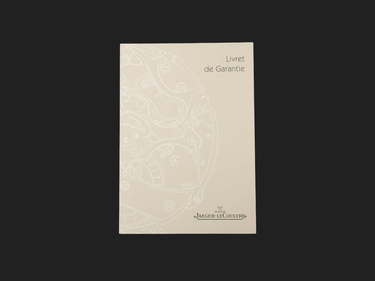 Jaeger-LeCoultre Warranty Booklet   (1)