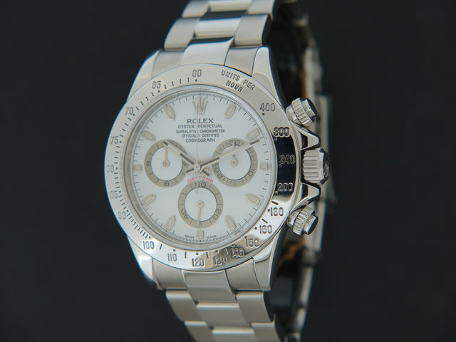 Rolex Daytona White Dial V-Serial APH