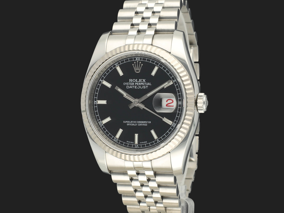 Rolex Datejust 36 Black Dial 116234 (1)