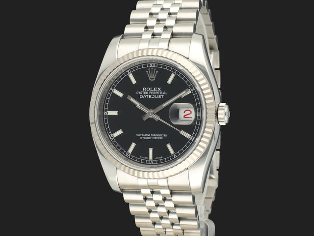 Rolex Datejust 36 Black Dial 116234