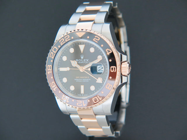 Rolex GMT-Master II Everose/Steel ''Rootbeer''