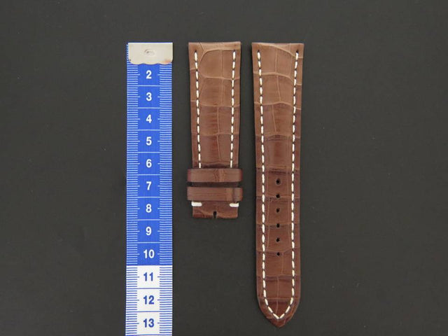 Breitling Brand new crocodile Leather Strap 24 mm NEW