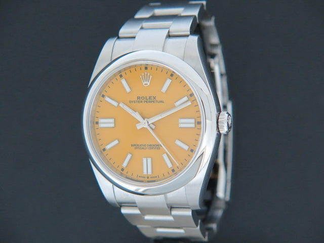 Rolex Oyster Perpetual 41 Yellow Dial