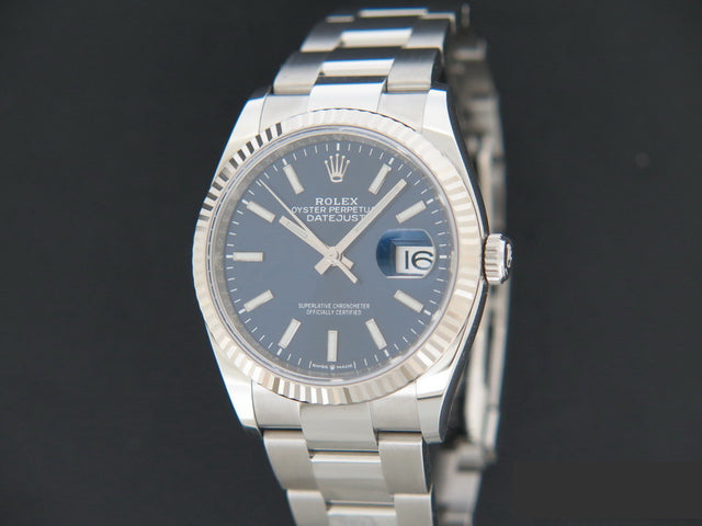 Rolex Datejust Blue Dial NEW