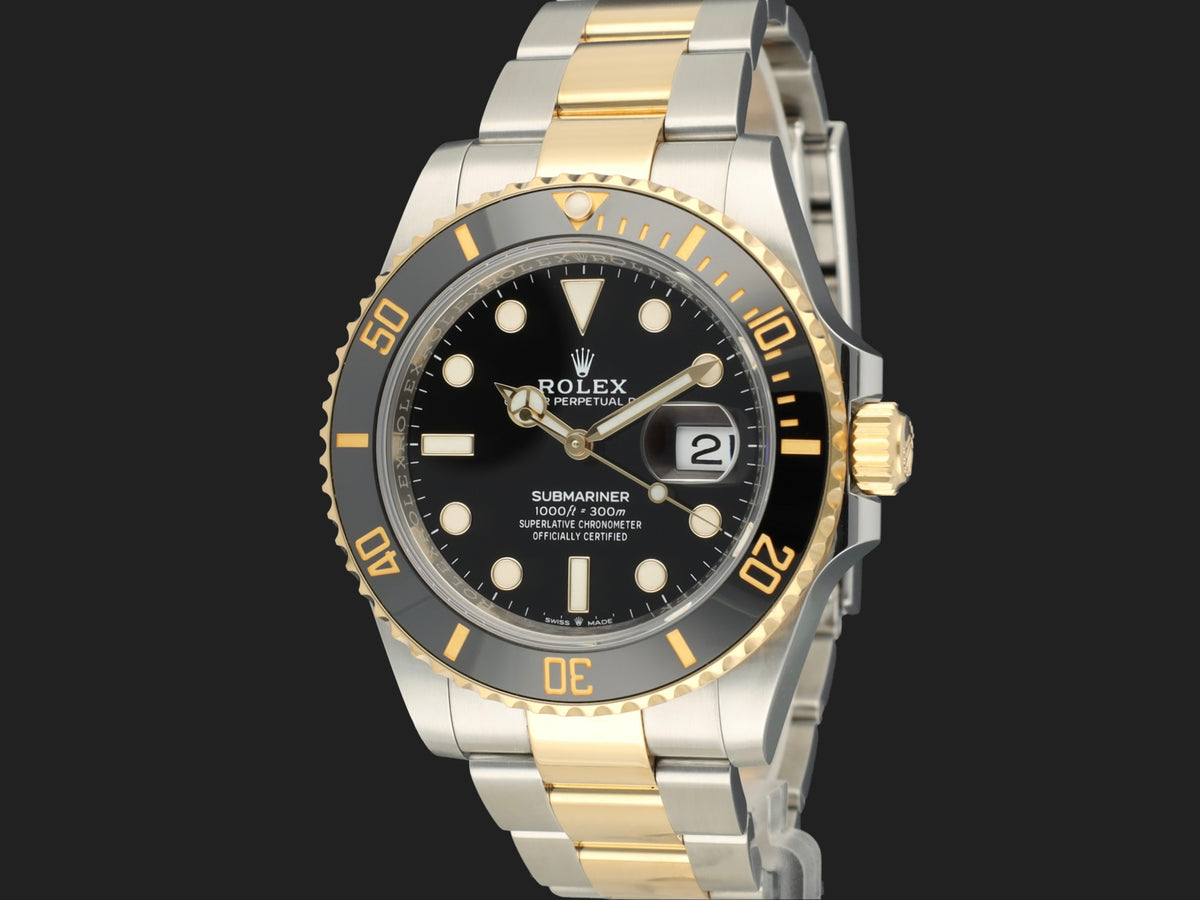 Rolex Submariner Gold/Steel Black Dial 126613LN  126613LN (1)
