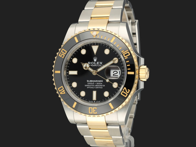Rolex Submariner Gold/Steel Black Dial 126613LN