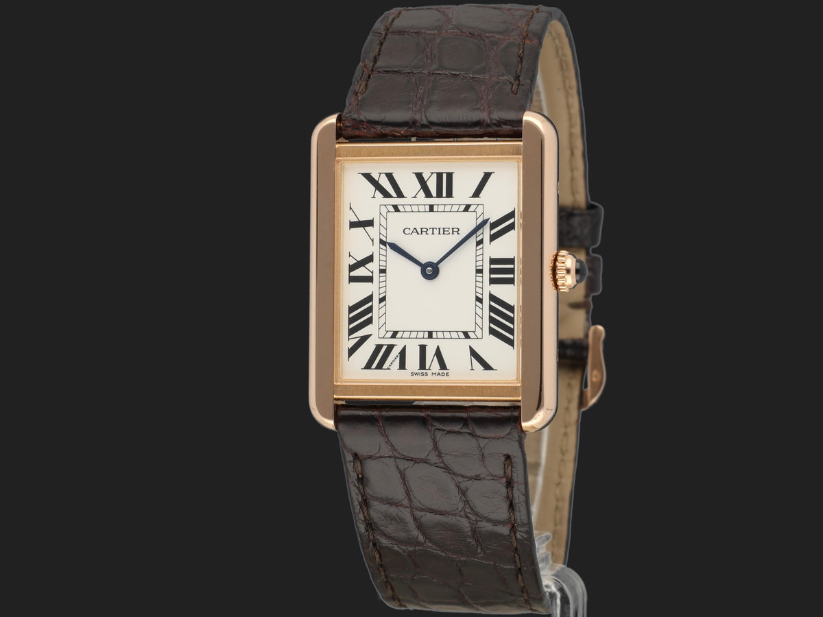 Cartier Tank Solo Large Rose Gold W5200025 / 3167  (1)