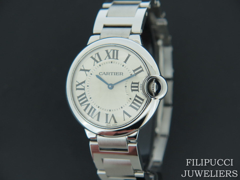 Cartier Ballon Bleu Steel 36MM W69011Z4 (1)
