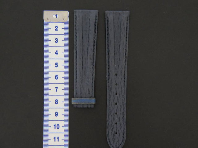 Omega Shark Leather Strap 20 MM
