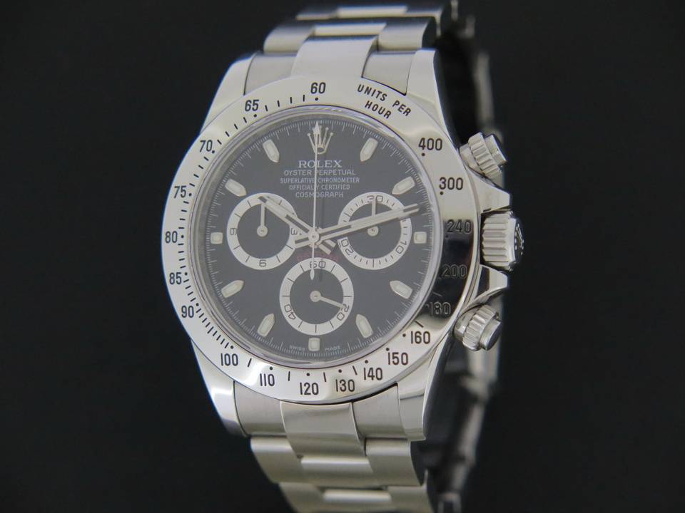 Rolex Daytona Black Dial 116520 (1)
