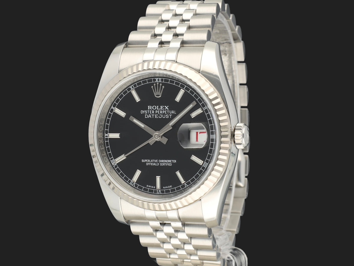 Rolex Datejust 36 Black Dial 116234   (1)
