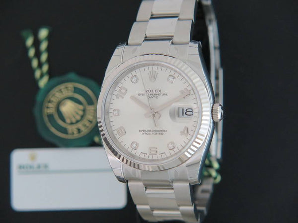 Rolex Date Diamonds
