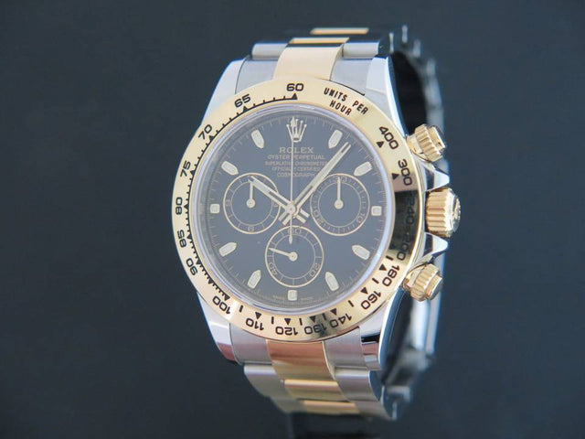 Rolex Daytona Gold/Steel Black Dial