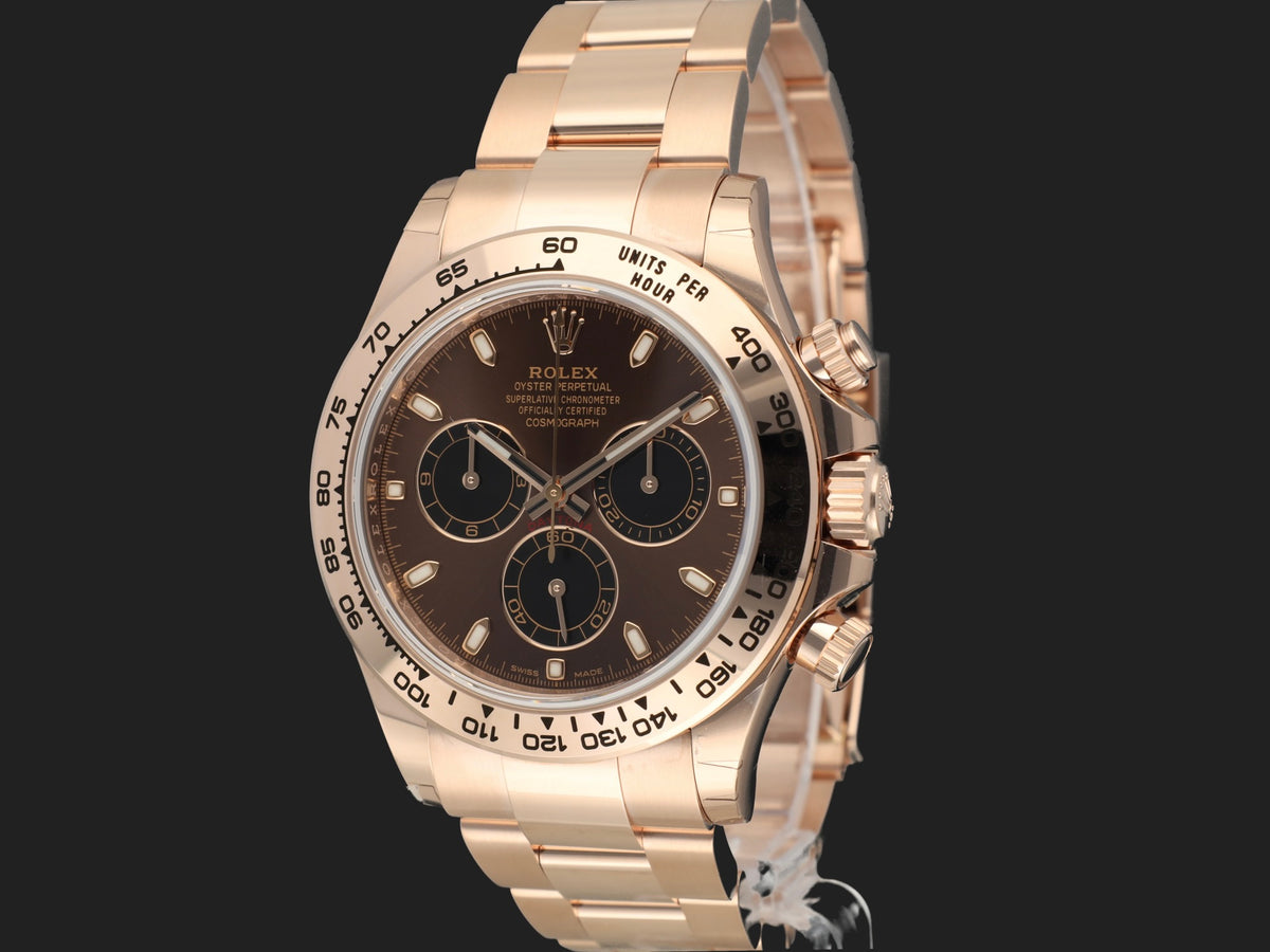 Rolex Daytona Everose 116505 Choco Dial NEW  (1)