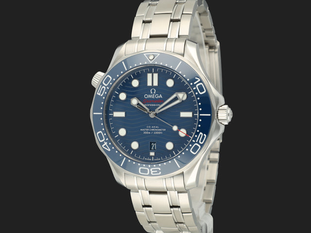 Omega Seamaster Diver 300M Co-Axial Master Chronometer Blue Dial 210.30.42.20.03.001 21030422003001