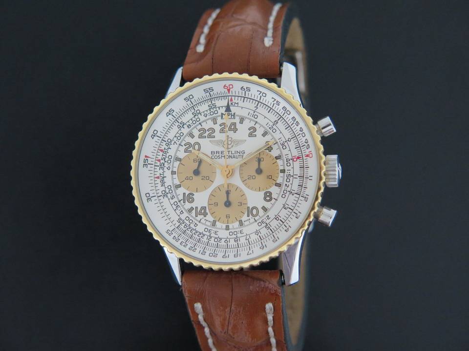Breitling Navitimer Cosmonaute Gold/Steel (1)