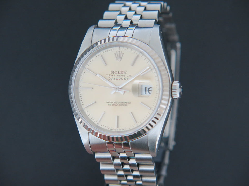 Rolex Datejust Silver Dial 16234 (1)