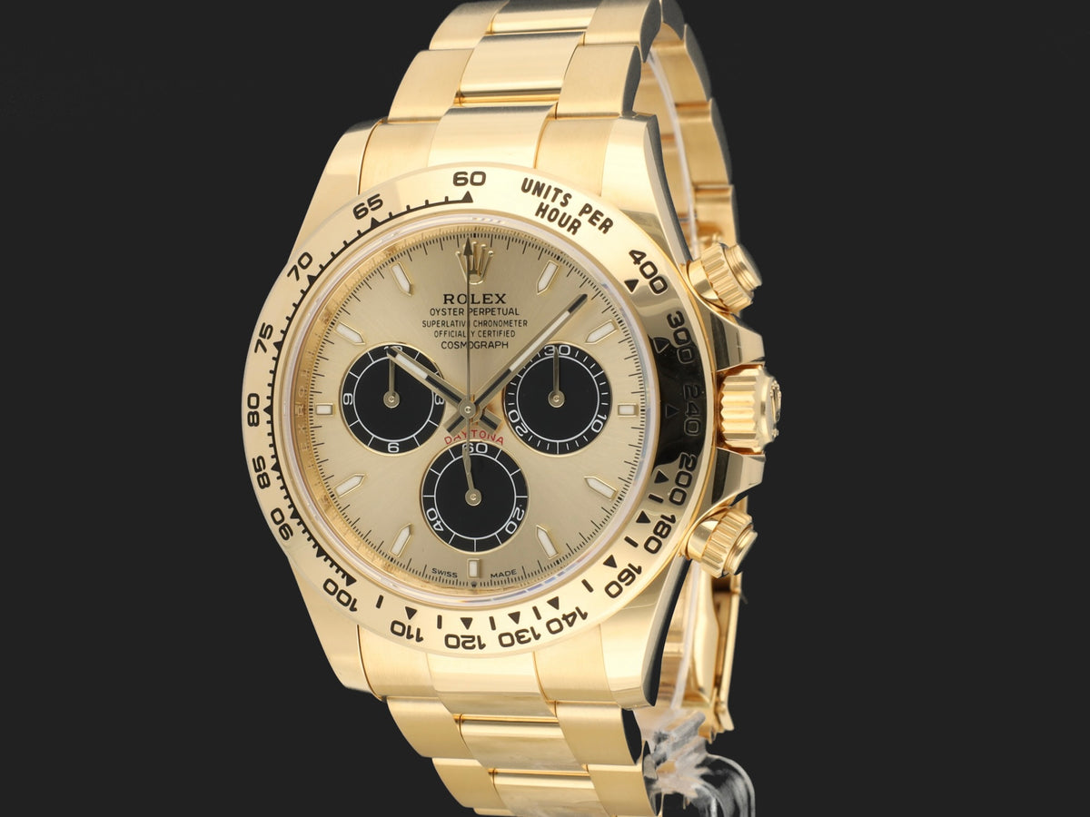 Rolex Daytona Yellow Gold Champagne Dial 126508  (1)
