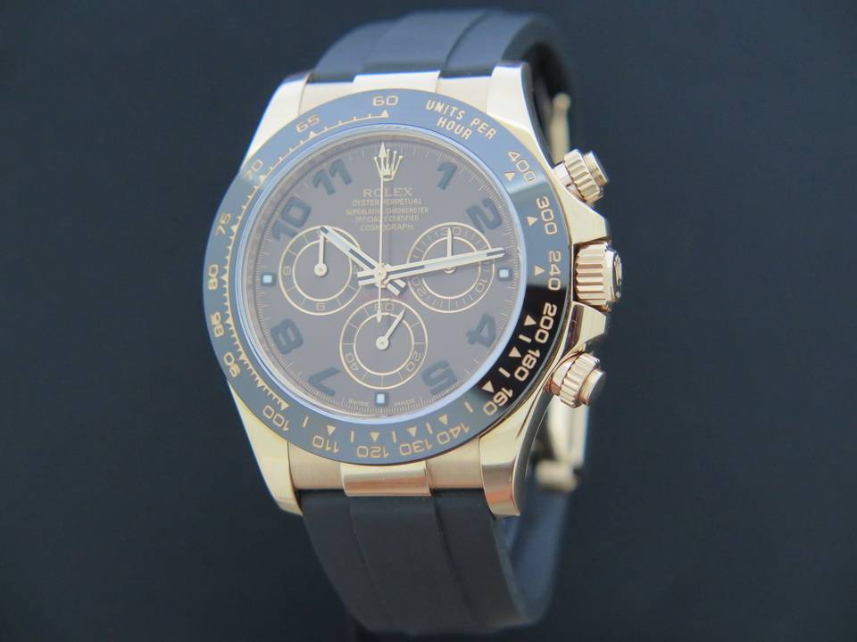Rolex Daytona Everose Rubber Strap NEW MODEL 116515LN (1)