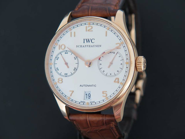 IWC Portugieser 7 Days Rose Gold