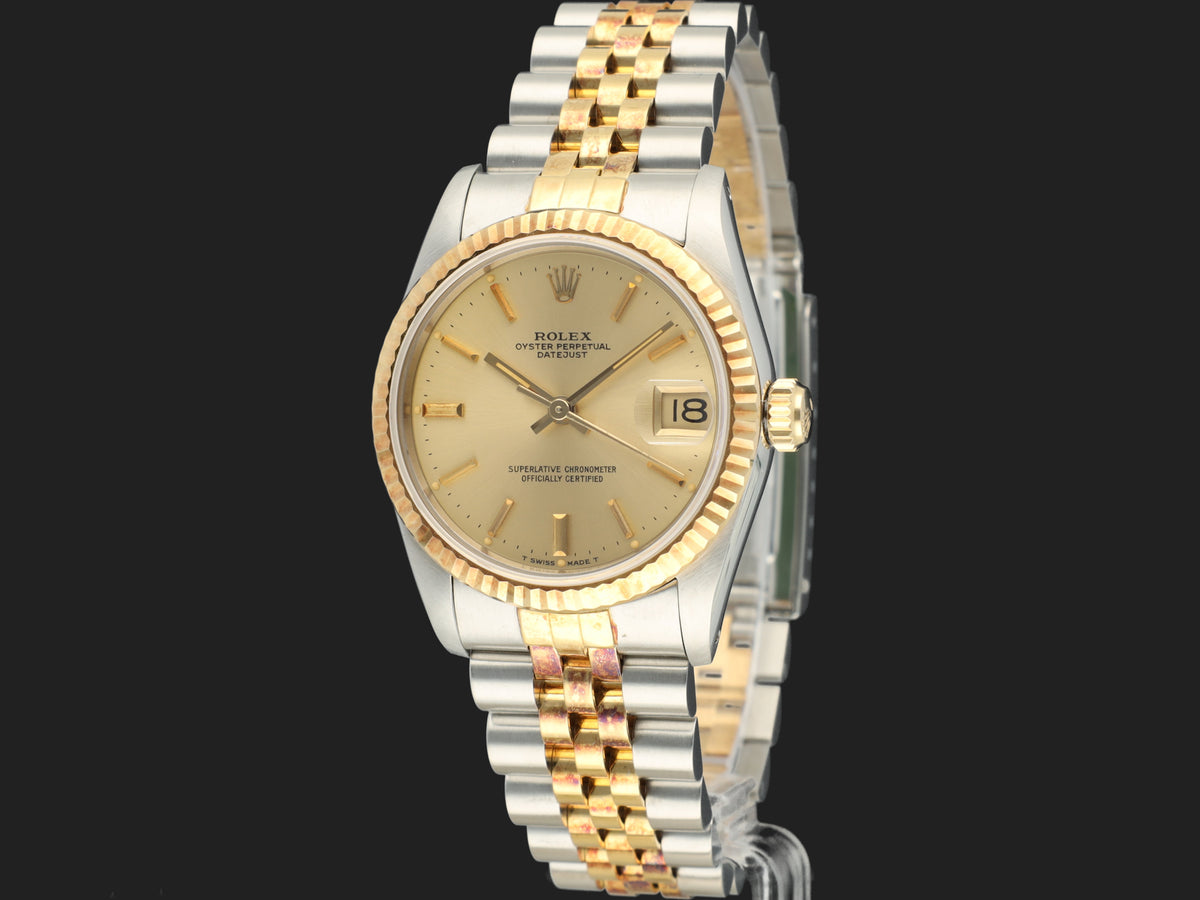 Rolex Datejust 31 Champagne Dial 68273 (1)