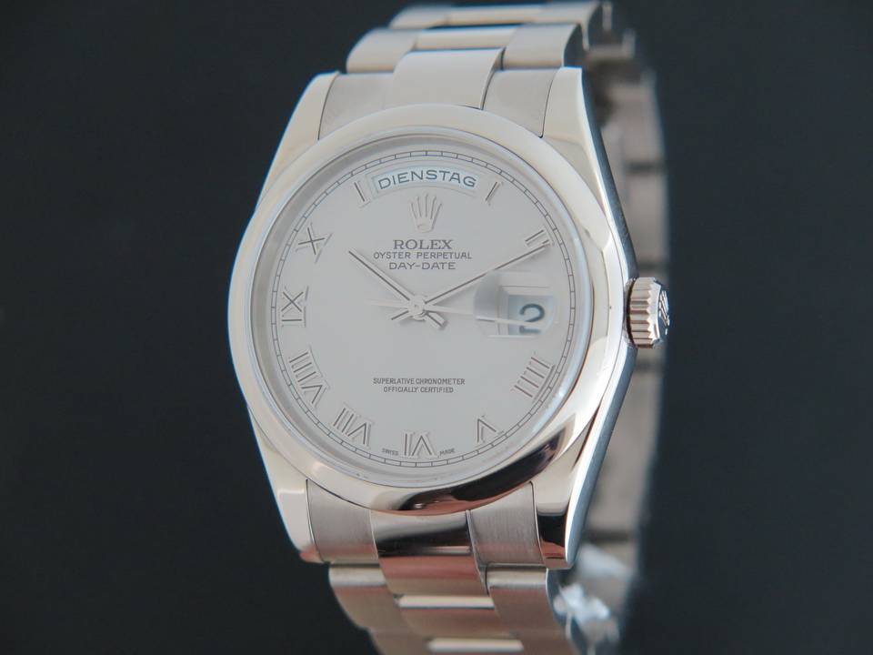 Rolex Day-Date White Gold 118209 (1)