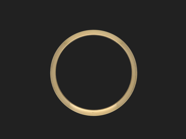 Rolex Yellow Gold Smooth Bezel for Datejust 126203