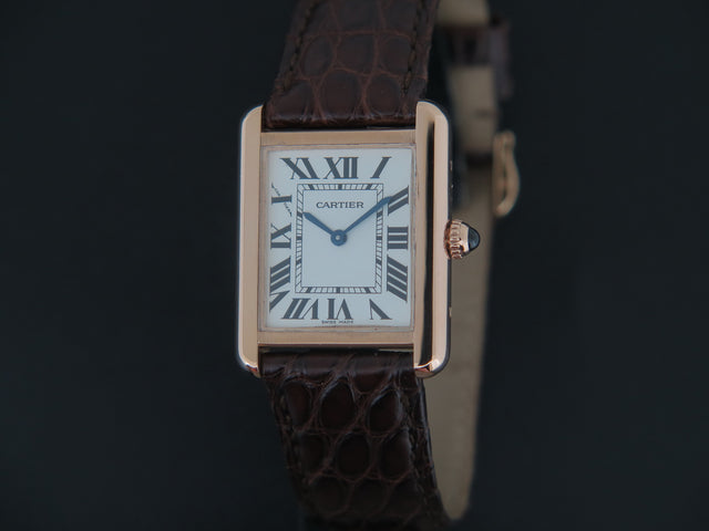 Cartier Tank Solo Small Rose Gold
