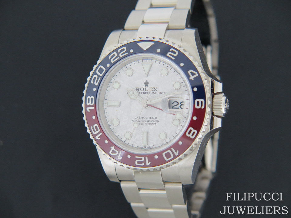 Rolex GMT Master II BLRO White Gold Meteorite Dial 126719BLRO NEW (1)