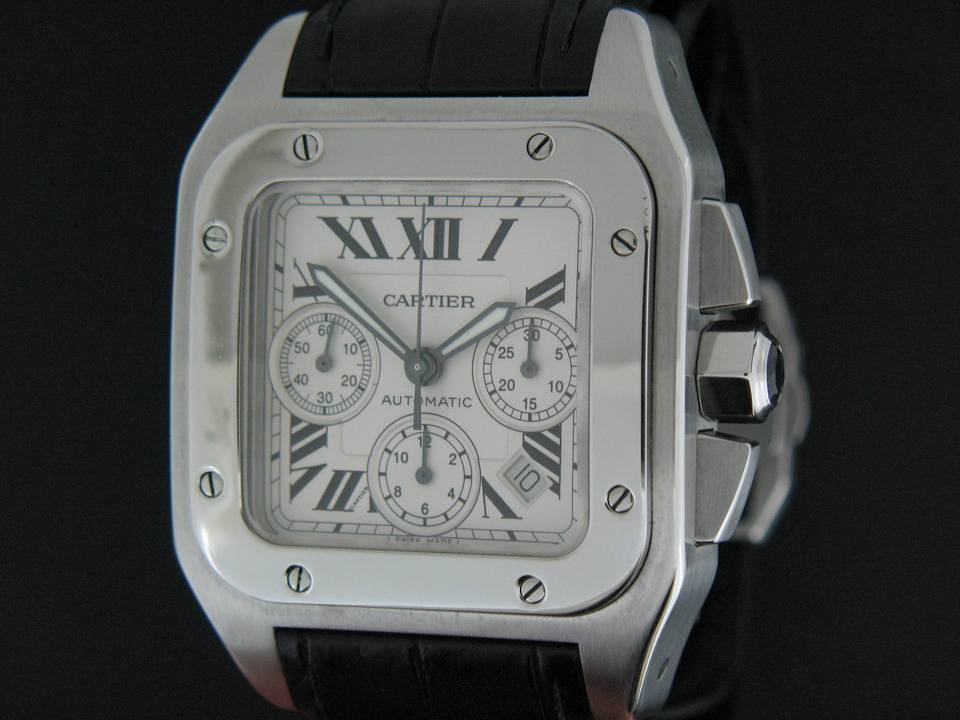 Cartier Santos 100 Chrono (1)