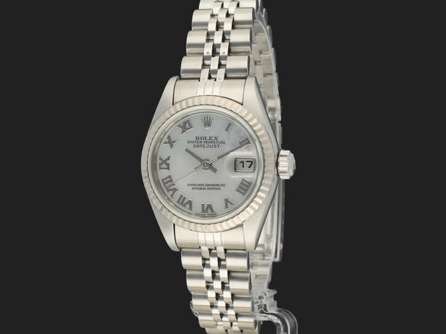 Rolex Lady-Datejust 26 MOP Roman Dial
