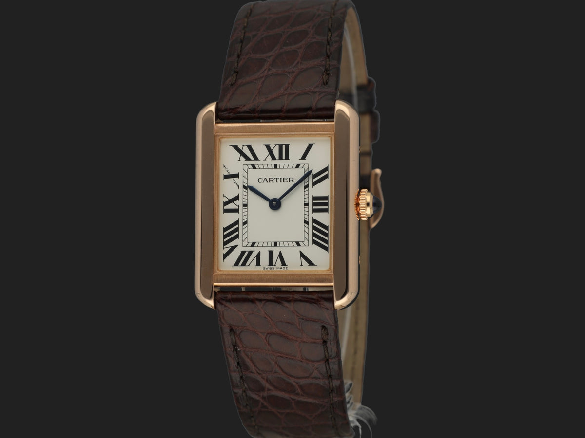 Cartier Tank Solo Small Rose Gold W5200024 / 3168 (1)