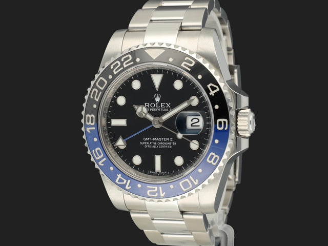 Rolex GMT-Master II BLNR 116710BLNR "Batman''