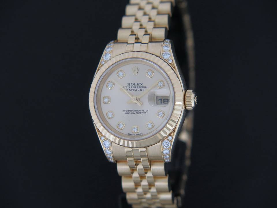 Rolex Datejust Yellow Gold Diamond Dial (1)