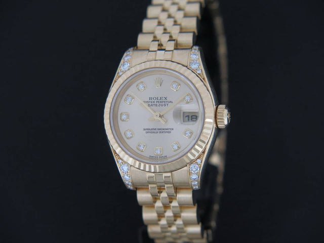 Rolex Datejust Yellow Gold Diamond Dial