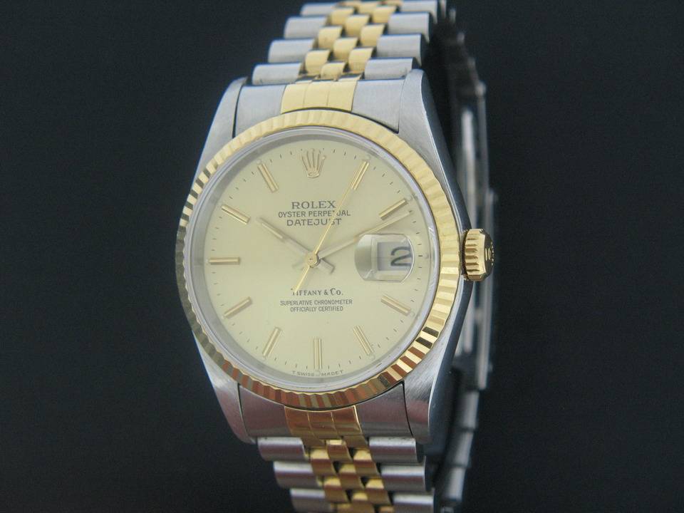 Rolex Oyster Perpetual Datejust Tiffany (1)