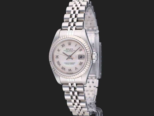 Rolex Lady-Datejust 26 MOP Roman Dial