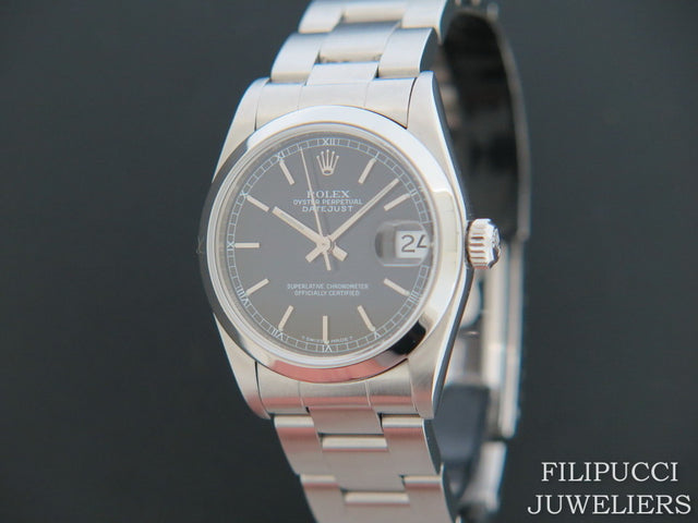Rolex Datejust Midsize 31mm Black Dial
