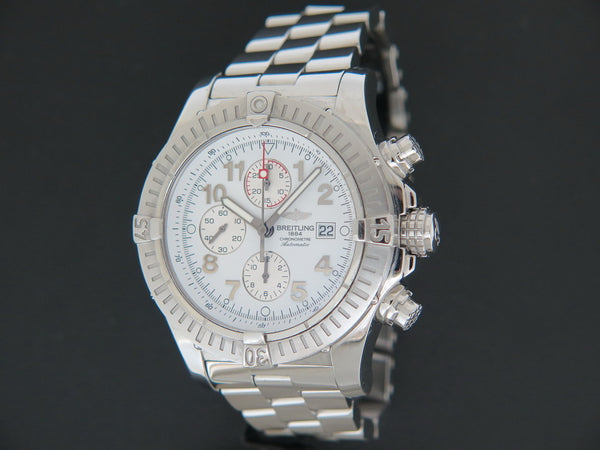 Breitling Super Avenger White Dial