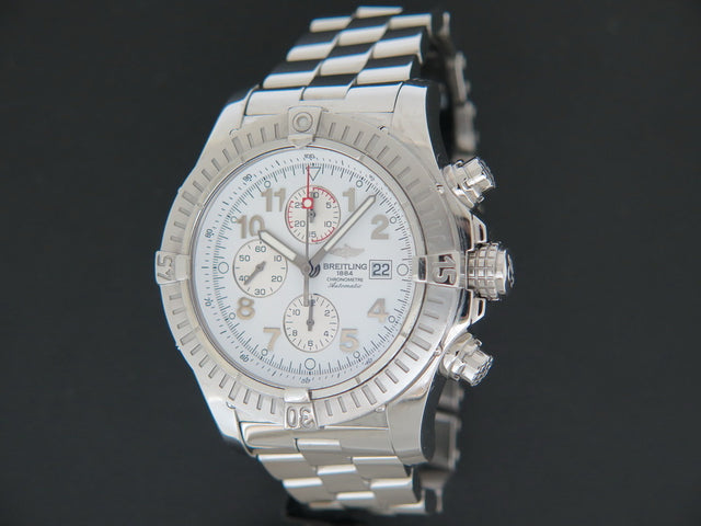 Breitling Super Avenger White Dial