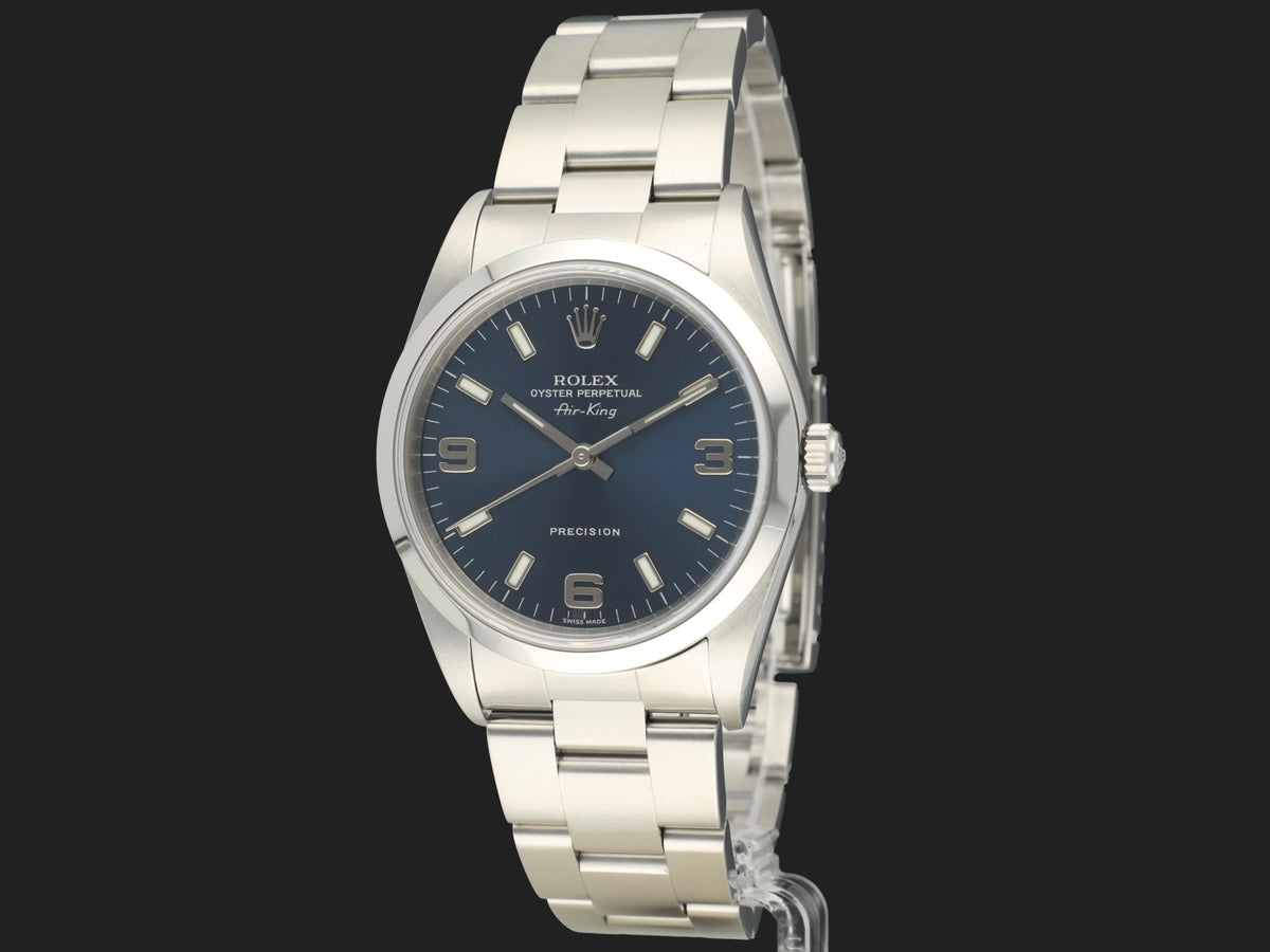 Rolex Air-King Blue "Explorer" Dial 14000M Y-Serie (1)